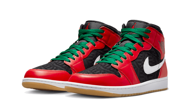 Air Jordan 1 Mid SE Christmas - DQ8417-006 / DQ8418-006 - 2