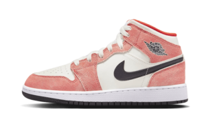 Air Jordan 1 Mid SE Orange Suede - DV1336-800 - 1