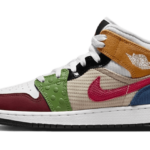 Air Jordan 1 Mid SE Patchwork - DR6957-100 - 1