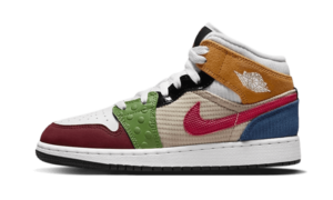 Air Jordan 1 Mid SE Patchwork – DR6957-100 – 1