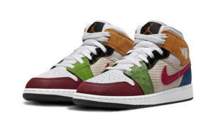 Air Jordan 1 Mid SE Patchwork - DR6957-100 - 2