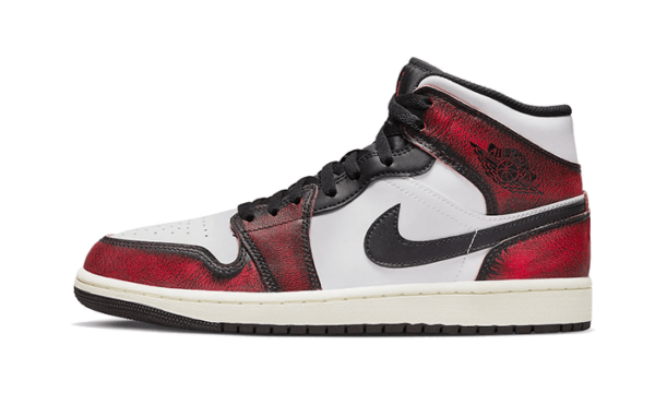 Air Jordan 1 Mid SE Wear-Away Chicago - DV9565-006 / FB0568-006 - 1