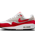 Nike Air Max 1 White University Red Enfant - 555766-146 - 1