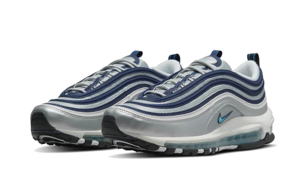 Nike Air Max 97 Metallic Silver Blue - DM0028-001 / DQ9131-001 - 2