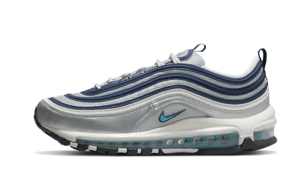 Nike Air Max 97 Metallic Silver Blue - DM0028-001 / DQ9131-001 - 1