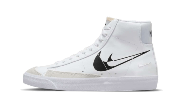 Nike Blazer Mid '77 Double Negative White Black - CT8529-141 / 384665-141 - 1