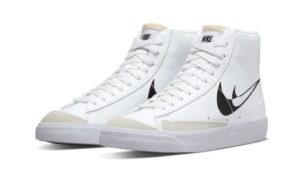 Nike Blazer Mid '77 Double Negative White Black - CT8529-141 / 384665-141 - 2
