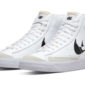 Nike Blazer Mid '77 Double Negative White Black - CT8529-141 / 384665-141 - 2