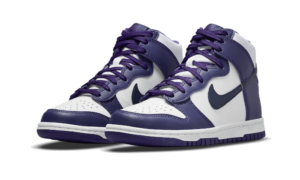 Nike Dunk High Electro Purple Midnight Navy - DH9751-100 - 2