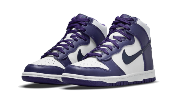 Nike Dunk High Electro Purple Midnight Navy - DH9751-100 - 2