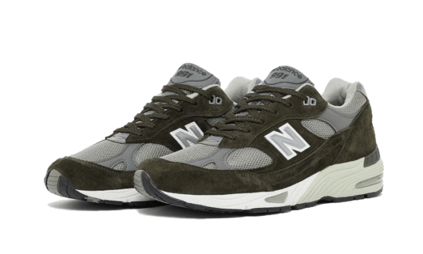 New Balance 991 Made In U.K Olive - M991OLG - 2