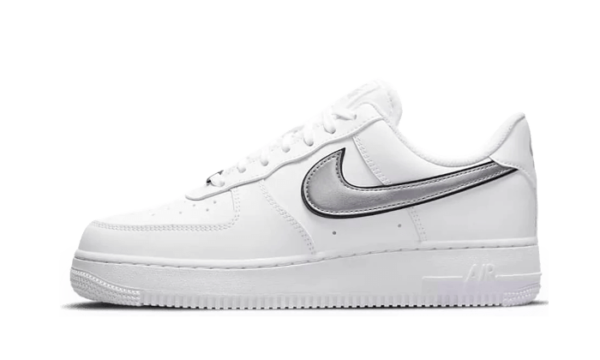 Nike Air Force 1 Low Essential White Metallic Silver - DD1523-100 - 1