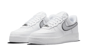Nike Air Force 1 Low Essential White Metallic Silver - DD1523-100 - 2