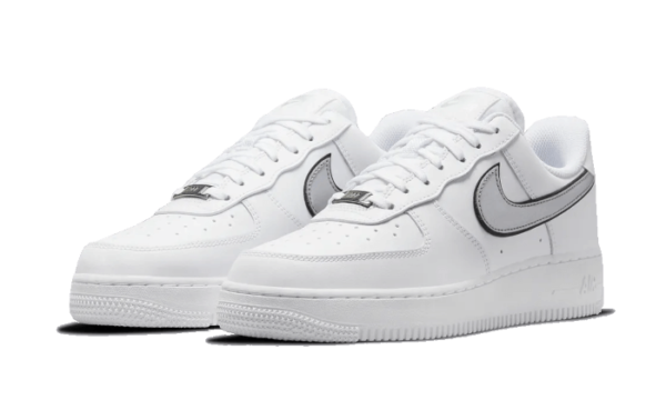 Nike Air Force 1 Low Essential White Metallic Silver - DD1523-100 - 2