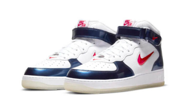 Nike Air Force 1 Mid University Red Midnight Navy - DH5623-101 - 2