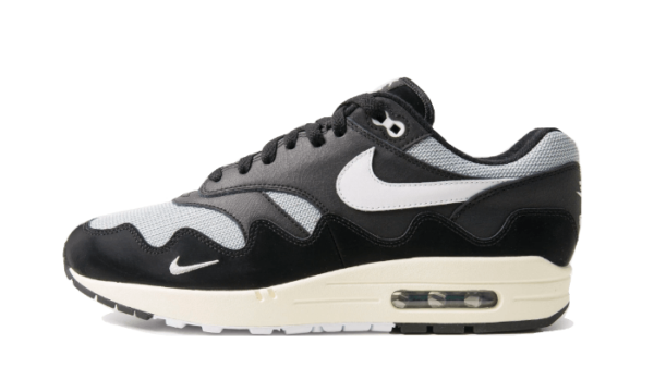 Nike Air Max 1 Patta Black Grey (Special Box + Bracelet) - DQ0299-001 - 1