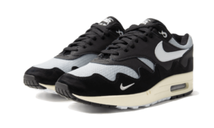 Nike Air Max 1 Patta Black Grey (Special Box + Bracelet) - DQ0299-001 - 2