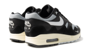 Nike Air Max 1 Patta Black Grey (Special Box + Bracelet) - DQ0299-001 - 3