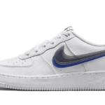 Nike Air Force 1 Low Impact Next Nature Double Swoosh White Black Blue - FD0688-100 - 1