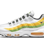 Nike Air Max 95 Essential White Green Apple Tour Yellow - DQ3429-100 - 1