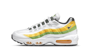 Nike Air Max 95 Essential White Green Apple Tour Yellow - DQ3429-100 - 1