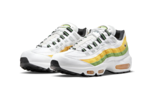 Nike Air Max 95 Essential White Green Apple Tour Yellow - DQ3429-100 - 2