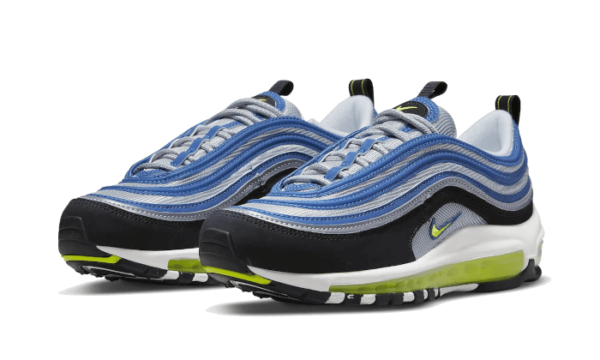 Nike Air Max 97 OG Atlantic Blue Voltage Yellow - DM0028-400 / DQ9131-400 - 2