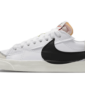Nike Blazer Low 77 Jumbo White Black Sail - DQ1470-101 - 1