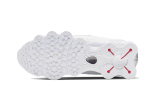 Nike Shox TL White Metallic Silver Max Orange - AR3566-100 / AV3595-100 - 3