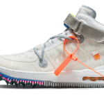 Nike Air Force 1 Mid Off-White Clear White - DO6290-001 / DO6290-100 - 1