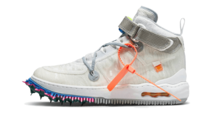 Nike Air Force 1 Mid Off-White Clear White - DO6290-001 / DO6290-100 - 1
