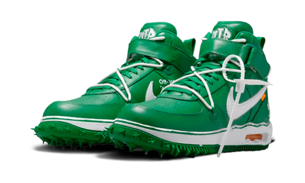 Nike Off-White Air Force 1 Mid SP Pine Green - DR0500-300 - 2
