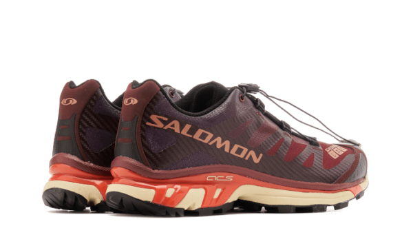 Salomon XT-4 Bitter Chocolate Mocha Mousse Fiery Red - L41772200 - 3