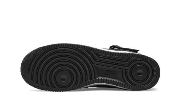 Nike Air Force 1 Mid Stussy All Black - DJ7840-001 - 3