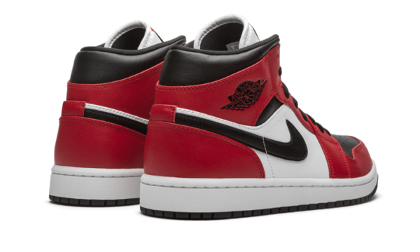 Air Jordan 1 Mid Chicago Black Toe - 554724-069 - 3