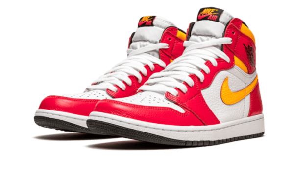 Air Jordan 1 Retro High OG Light Fusion Red - 555088-603 - 2