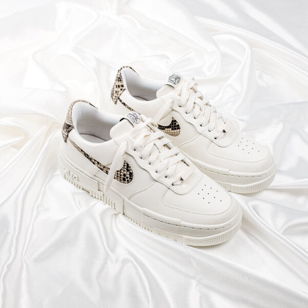Nike Air Force 1 Low Pixel Snakeskin - CV8481-101 - 3