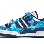Adidas Forum 84 Low Bape 30th Anniversary Blue Camo - ID4772 - 1
