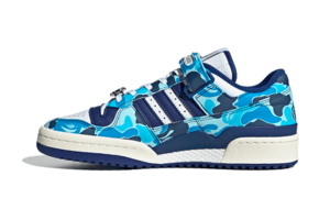 Adidas Forum 84 Low Bape 30th Anniversary Blue Camo - ID4772 - 1