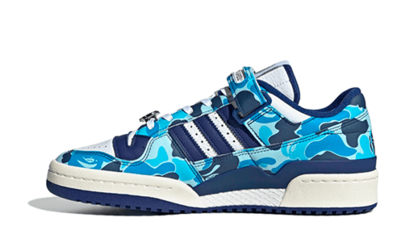 Adidas Forum 84 Low Bape 30th Anniversary Blue Camo - ID4772 - 1