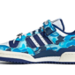 Adidas Forum 84 Low Bape 30th Anniversary Blue Camo - ID4772 - 1
