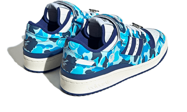 Adidas Forum 84 Low Bape 30th Anniversary Blue Camo - ID4772 - 3
