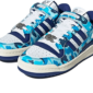 Adidas Forum 84 Low Bape 30th Anniversary Blue Camo - ID4772 - 2