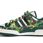 Adidas Forum 84 Low Bape 30th Anniversary Green Camo - ID4771 - 1