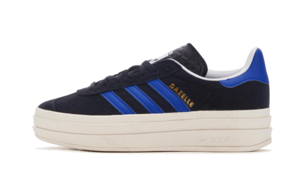 Adidas Gazelle Bold Core Black Lucid Blue - HQ4408 - 1