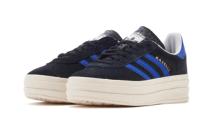 Adidas Gazelle Bold Core Black Lucid Blue - HQ4408 - 2