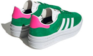 Adidas Gazelle Bold Green Lucid Pink - IG3136 - 2