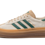 Adidas Gazelle Bold Magic Beige Collegiate Green - ID7056 - 1