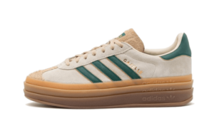 Adidas Gazelle Bold Magic Beige Collegiate Green - ID7056 - 1