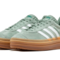 Adidas Gazelle Bold Silver Green - ID6998 - 2